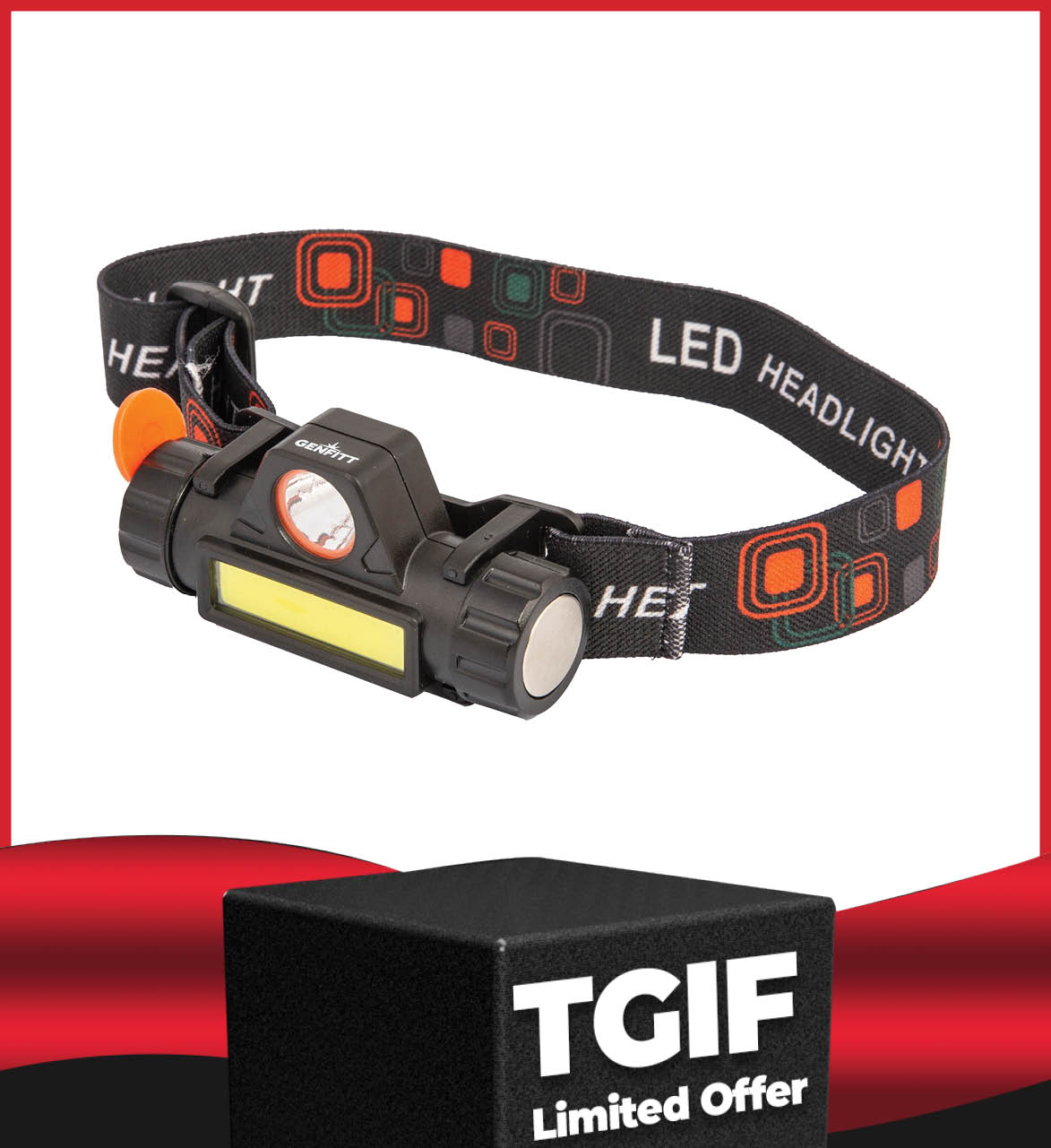 LED Wide Beam Mini Headlight